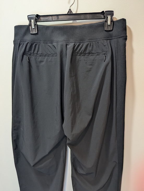 Athleta Black Brooklyn Mid Rise Ankle Pant Wrinkle Resistant Size 10 - Picture 6 of 8